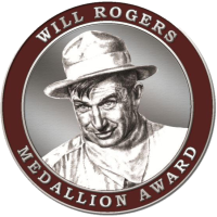 Will Rogers Book Award Medallion